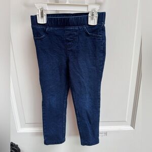 Jumping Beans Girls 3T Dark Blue Denim Jeggings